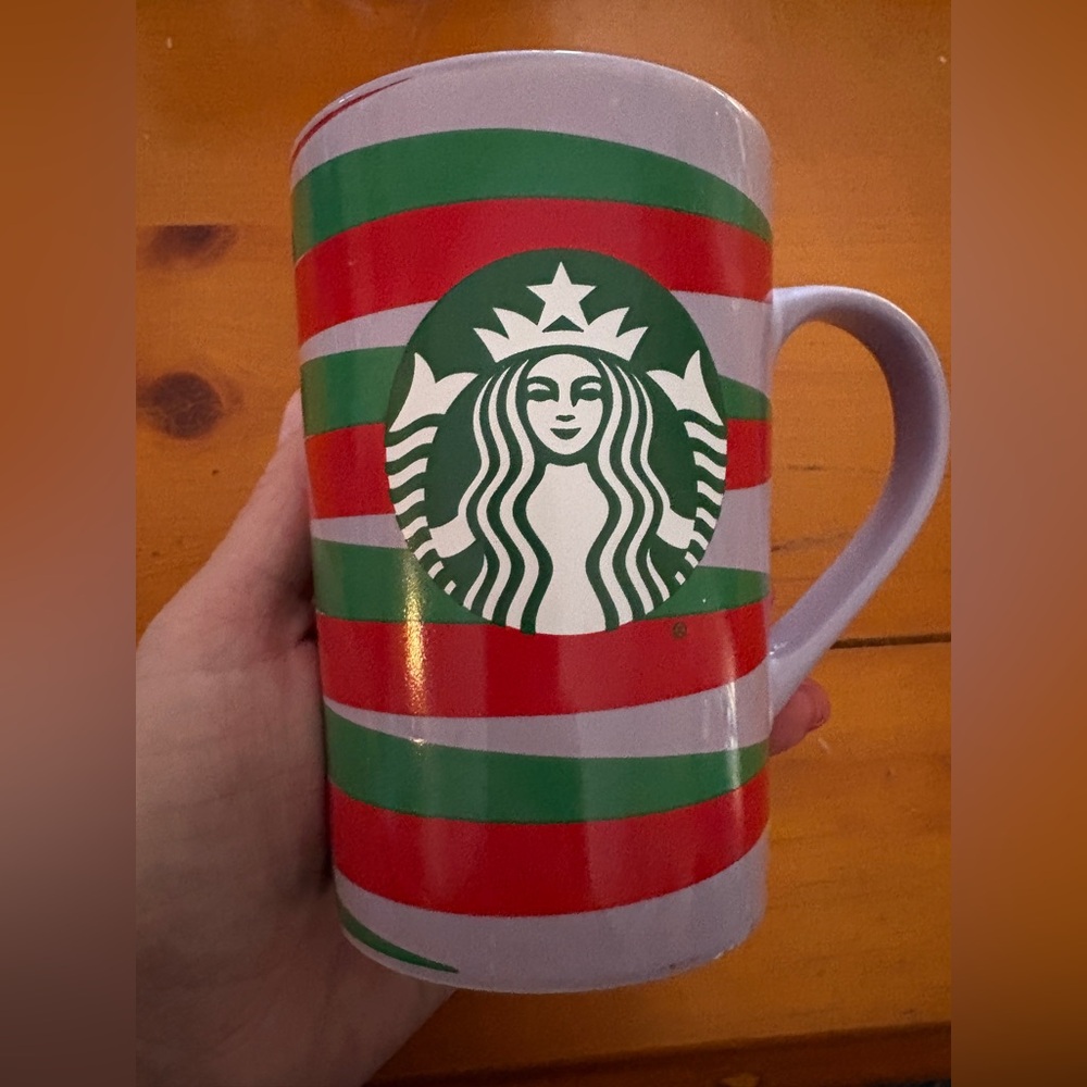 Starbucks striped purple mug 2020